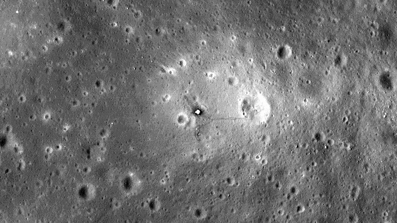 Why Can't the Hubble Space Telescope See Astronauts on the Moon? |  Scientific American